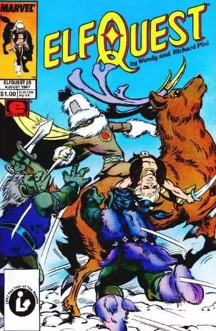 Elfquest #27 - Marvel Comics - 1987