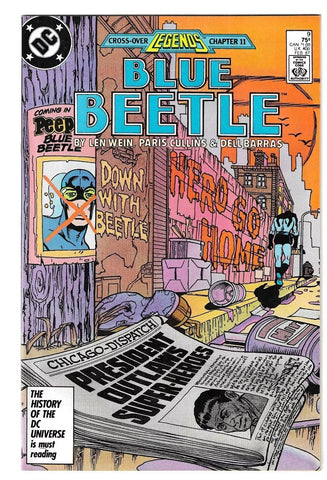 Blue Beetle #7 - DC Comics - 1987