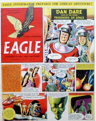 Eagle Comic Vol.5 No.49 - British - 1954