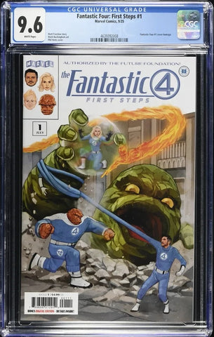 Fantastic Four First Steps #1 - Marvel Comics - 2025 - CGC SLAB 9.6