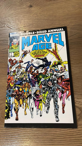 Marvel Age Annual #1 - Marvel Comics - 1985