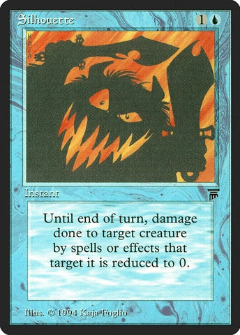 "Silhouette" -  Magic The Gathering - Legends