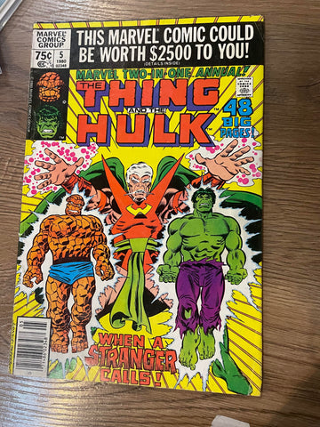 Marvel Two-in-one Annual #5 - Marvel Comics - 1980