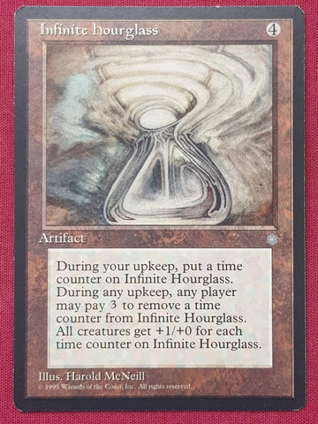 "Infinite Hourglass" - Magic The Gathering Card - Ice Age