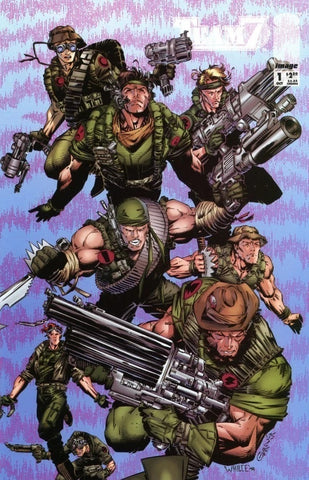 Team 7 #1 - Image Comics - 1994 - Puzzle Variant