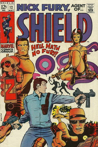 Nick Fury, Agent of Shield #12 - Marvel Comics - 1969