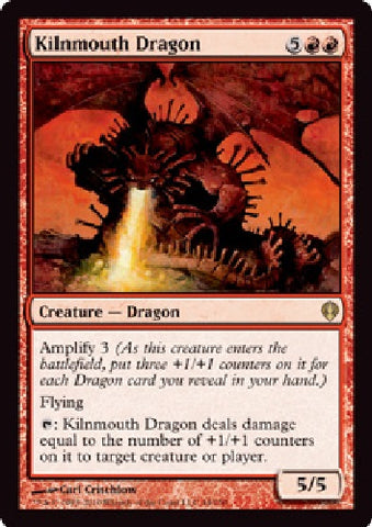 "Kilnmouth Dragon" - Magic The Gathering Card - Archenemy