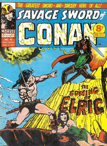 Savage Sword of Conan #15 - Marvel Comics / British - 1975