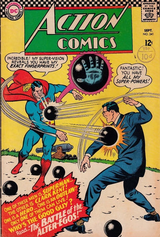 Action Comics #341 - DC Comics - 1968