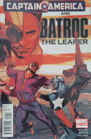 Captain America & Batroc The Leaper (One Shot) - Marvel Comics - 2011