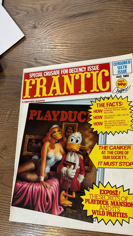 Frantic #6 - Marvel/British - 1980