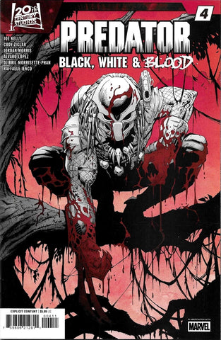 Predator: Black, White & Blood #4  - Marvel Comics - 2025
