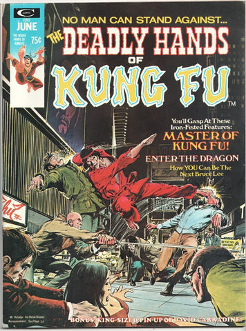 Deadly Hands Of Kung Fu #2 - Curtis Magazines - 1974