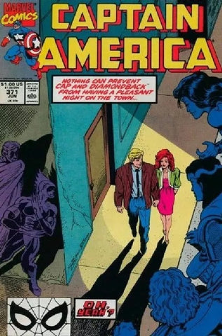 Captain America #371 - Marvel Comics - 1990