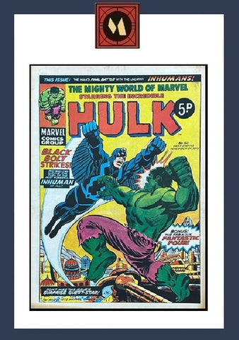 Mighty World of Marvel #60 - Marvel Comics / British - 1973