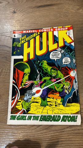 Incredible Hulk #148 - Marvel Comics - 1972 - Back issue