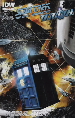 Star Trek: Next Generation: Doctor Who: Assimilation #7 - IDW - 2012