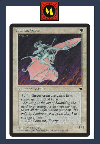 "Icatian Scout" - Magic The Gathering Card - Fallen Empire