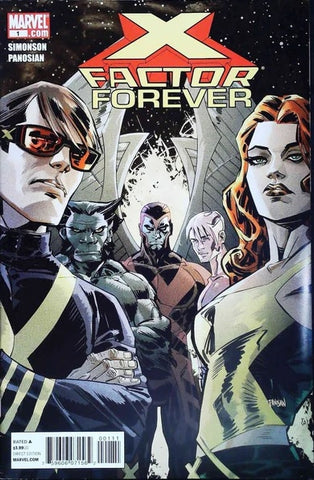 X-Factor Forever #2 - Marvel Comics - 2010 - Variant Cover