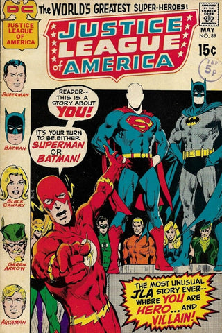 Justice League America #89 - DC Comics - 1971