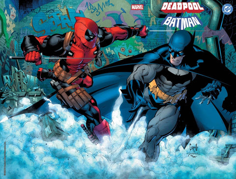 Marvel/DC: Deadpool/Batman #1 - Marvel Comics - 2025 - Capullo Wraparound