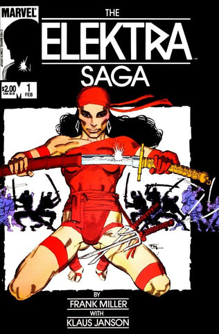 The Elektra Saga #1 - Marvel Comics - 1983