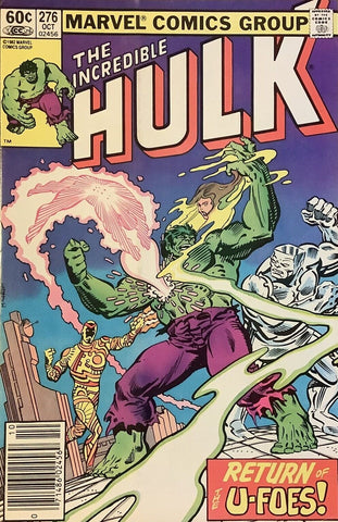 Incredible Hulk #276 - Marvel Comics - 1982