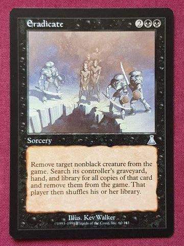 "Eradicate" - Magic The Gathering Card - Urza's Destiny