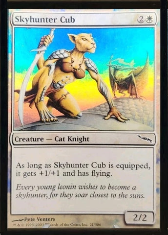 "Skyhunter Cub" FOIL - Magic The Gathering Card - Mirrodin