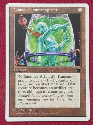 "Ashnod's Transmogrant" - Magic The Gathering Card - Chronicles