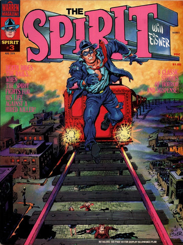The Spirit #3 - Warren Magazines - 1974