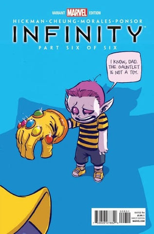 Infinity #6 (of 6) - Marvel Comics - 2013 - Skottie Young Variant