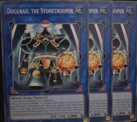 "Dogurad, The Stonetrooper" ALIN-EN053 - Yu-Gi-Oh! - 3x Cards - Alliance Insight