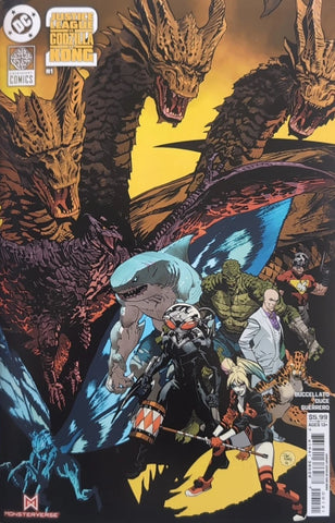 Justice League Vs Godzilla Vs Kong #3 - DC - 2023 - Mora Variant