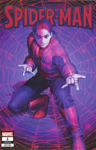 Spider-Man #1 (LGY #157) - Marvel - 2022 - Double Exposure Trade Variant