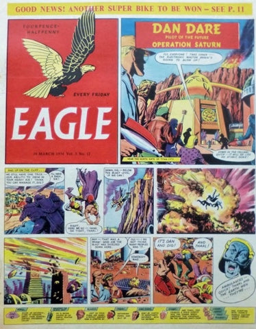 Eagle Comic Vol.5 No.12 - British - 1954