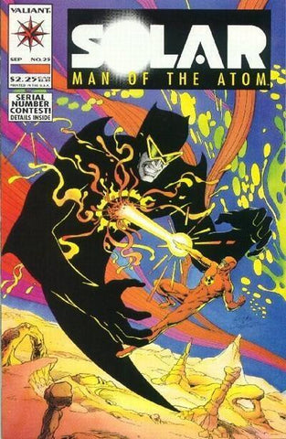 Solar: Man Of The Atom #25 - #29 (5 x Comics SET) - Valiant Comics - 1993