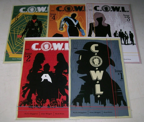 C.O.W.L. #1 2 3 4 5 (5x Comics RUN) - Image Comics - 2014