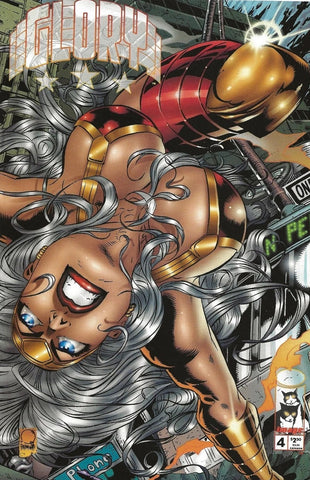 Glory #4 - Image Comics - 1995 - Quesada Puzzle Variant
