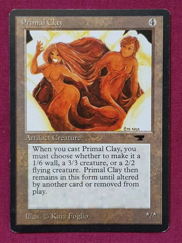 "Primal Clay" - Magic The Gathering Card - Antiquities