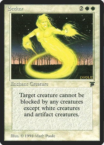 "Seeker" - Magic The Gathering Card -  Legends