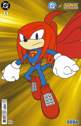 Sonic the Hedgehog #1 - DC Comics - 2025 - 4th Print Superman Variant