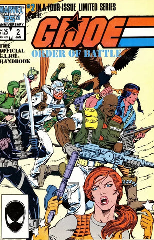 G.I. Joe: Order Of Battle #2 - Marvel Comics - 1986