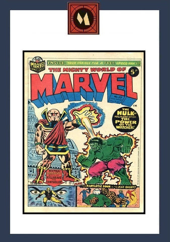Mighty World of Marvel #27 - Marvel Comics / British - 1973