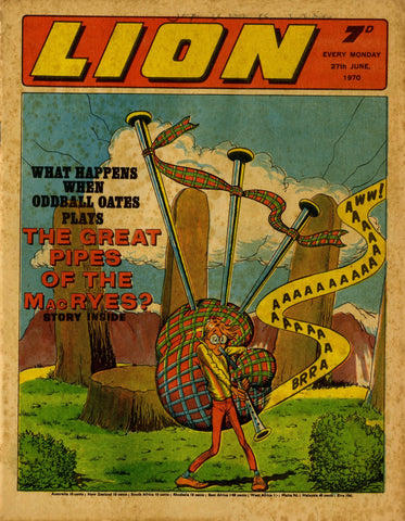 Lion Comic - British Comic - 27/6/70