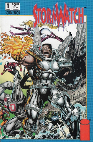 Stormwatch Sourcebook #1 - Image Comics - 1994