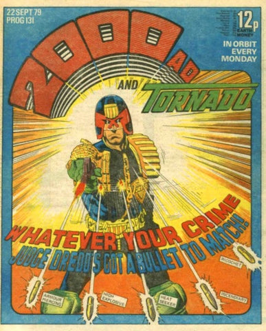 2000AD & Tornado Comic Prog #131 - #135 (5x Comics RUN) - 1979