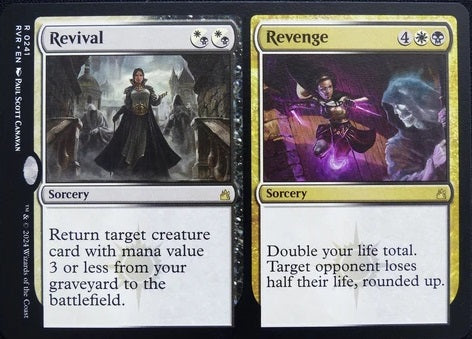 "Revival / Revenge" - Magic The Gathering Card - RNA