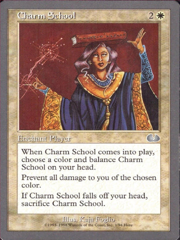 "Charm School" - Magic The Gathering Card - Unglued