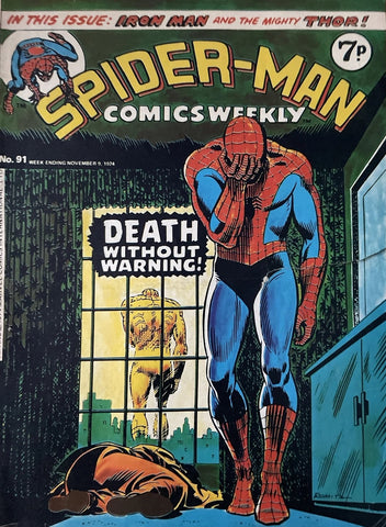 Spider-Man Comics Weekly #91 - Marvel Comics - 1974